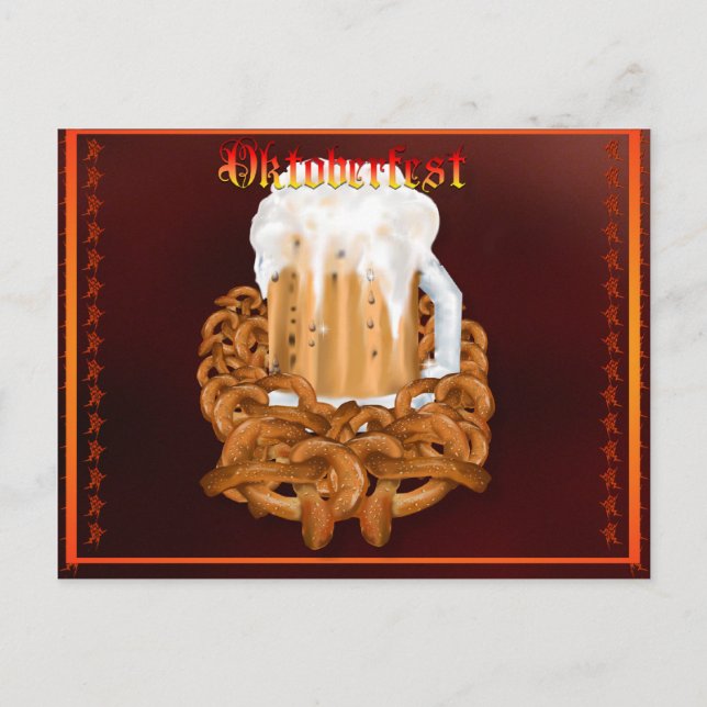 Cartão postal OKTOBERFEST (Frente)