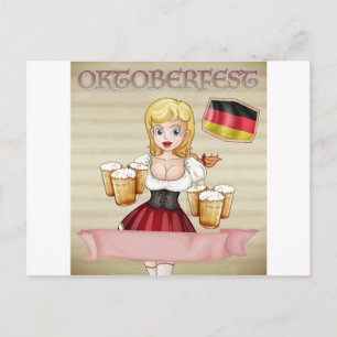 Cartão Postal Oktoberfest