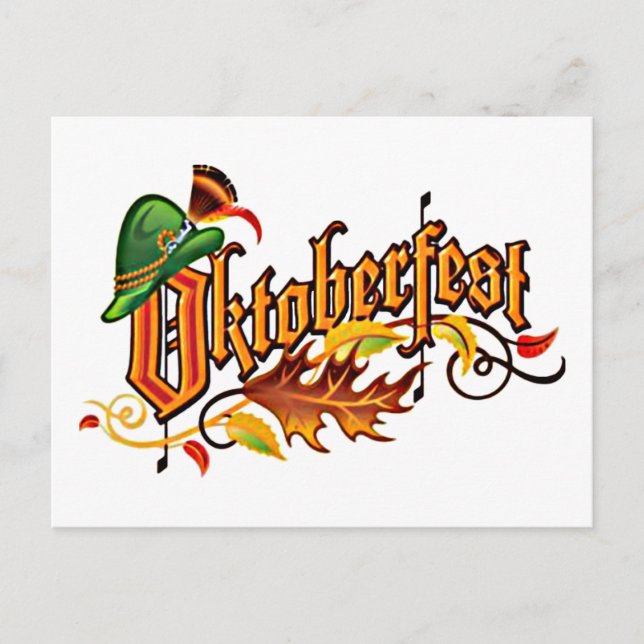 Cartão Postal Oktoberfest (Frente)