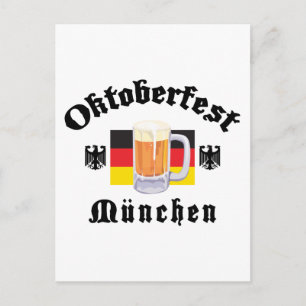 Cartão Postal Oktoberfest Munique