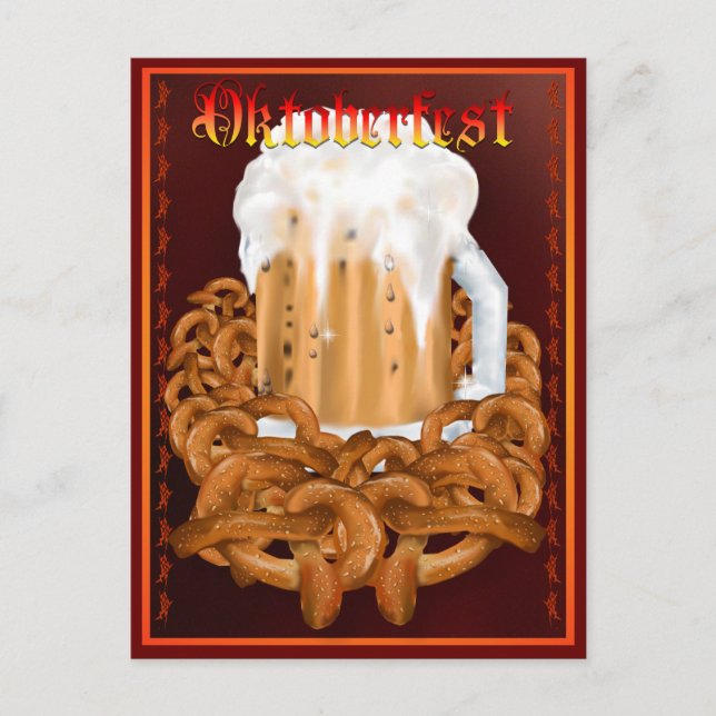Cartão Postal OKTOBERFEST Postercard (Frente)