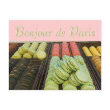 Olá, da famosa Macroons Franceses de Paris