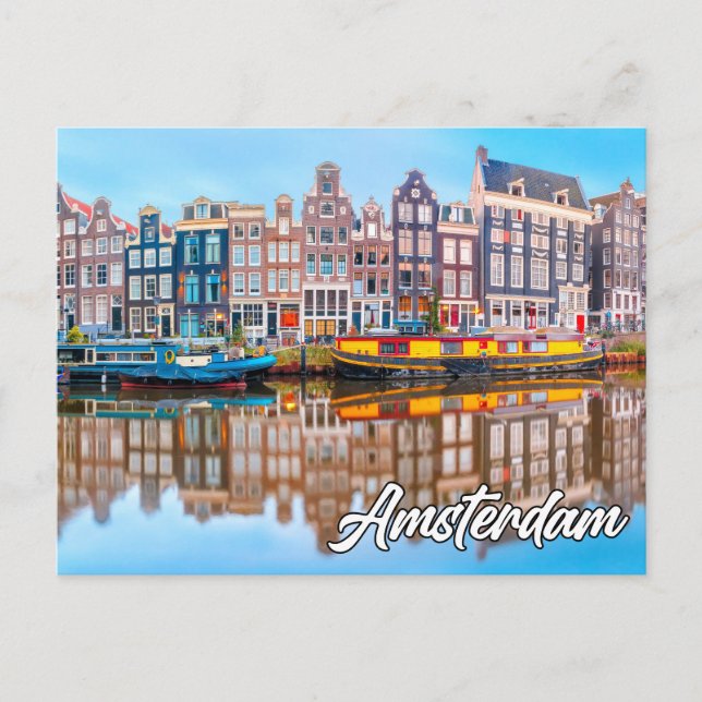 Cartão Postal Olá De Beaunice Amsterdam, Países Baixos (Frente)