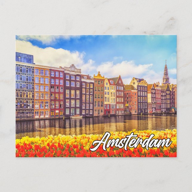 Cartão Postal Olá De Beaunice Amsterdam, Países Baixos (Frente)
