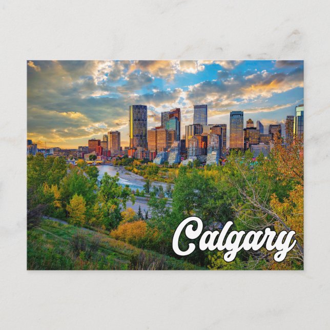 Cartão Postal Olá De Calgary, Alberta, Canadá (Frente)