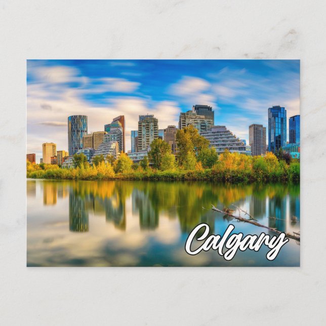 Cartão Postal Olá De Calgary, Alberta, Canadá (Frente)