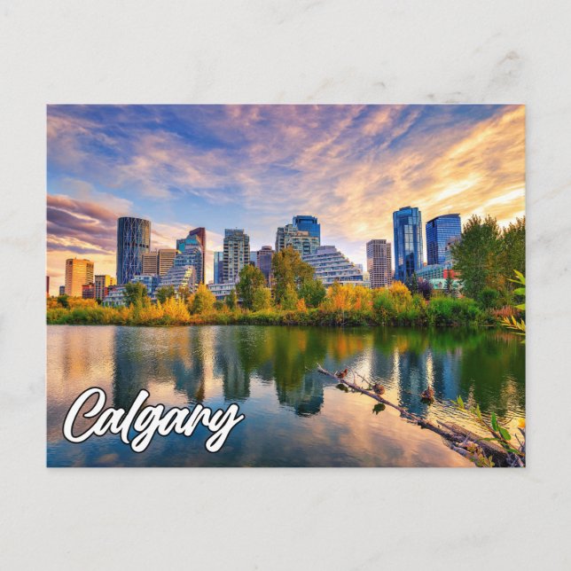 Cartão Postal Olá De Calgary, Alberta, Canadá (Frente)