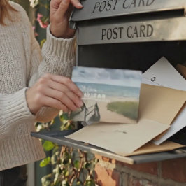 Cartão Postal Olá De Michigan Beach Vibes