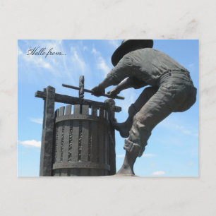 Cartão Postal Olá! de… Napa Valley CA