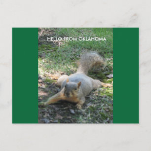 CARTÃO POSTAL OLÁ DE OKLAHOMA