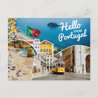 Cartão Postal Olá de Portugal