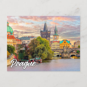 Cartão Postal Olá De Praga, República Tcheca