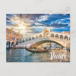 Cartão Postal Olá de Veneza, Itália