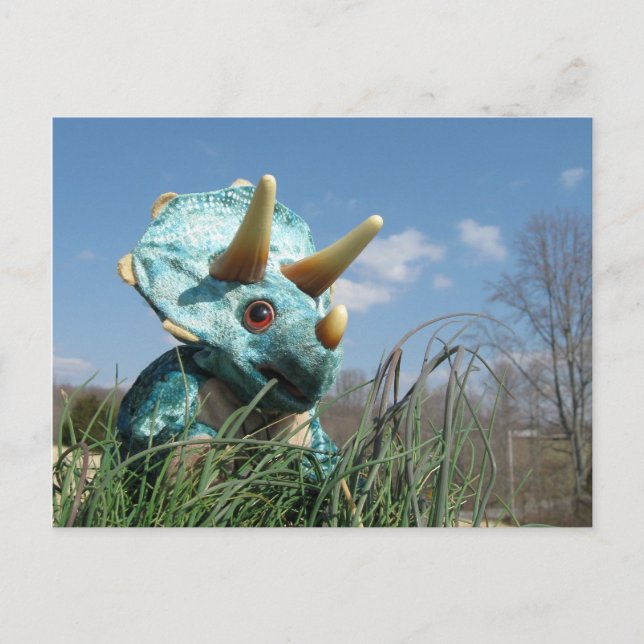 Cartão Postal Olá Dinossaur (Frente)