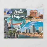 Olá Do Cartão-Postal Uruguai
