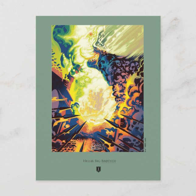 Cartão Postal Olá, Grande Irmão (Frente)