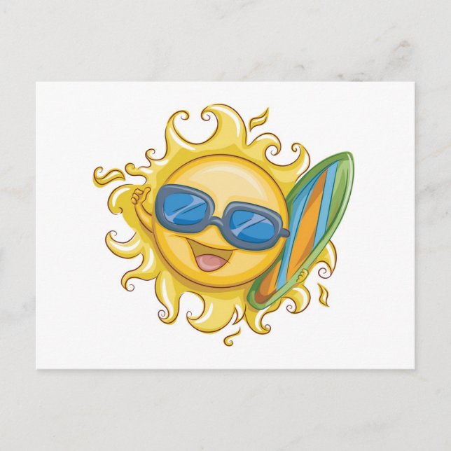 Cartão Postal Olá Summer (Frente)