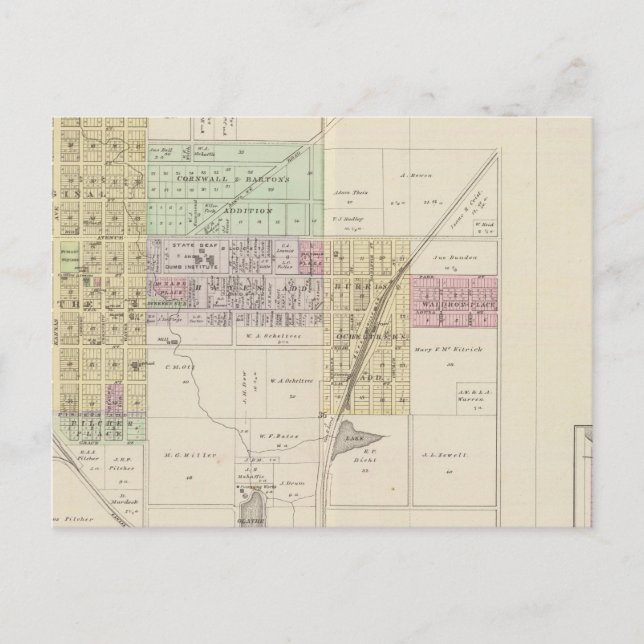 Cartão Postal Olathe, Johnson County, Kansas (Frente)