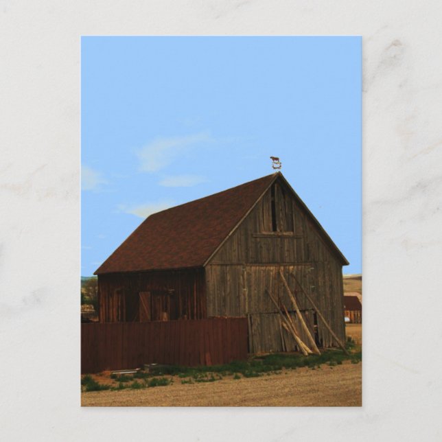 Cartão Postal Old Barn (Frente)
