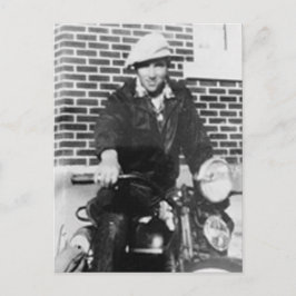 Cartão Postal Old Biker