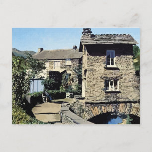 Cartão Postal Old Bridge House Ambleside Cumbria Inglaterra
