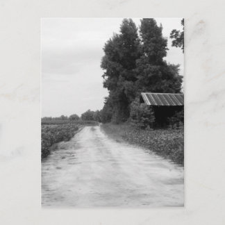 Cartão Postal Old Building Barn na Carolina do Norte