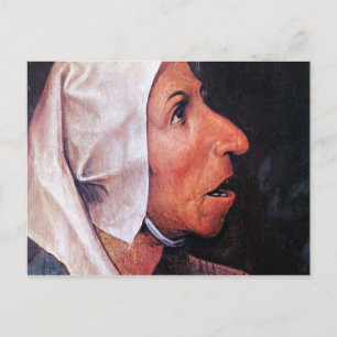 Cartão Postal Old Farmer by Pieter Bruegel