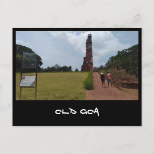 Cartão Postal Old Goa (Índia)