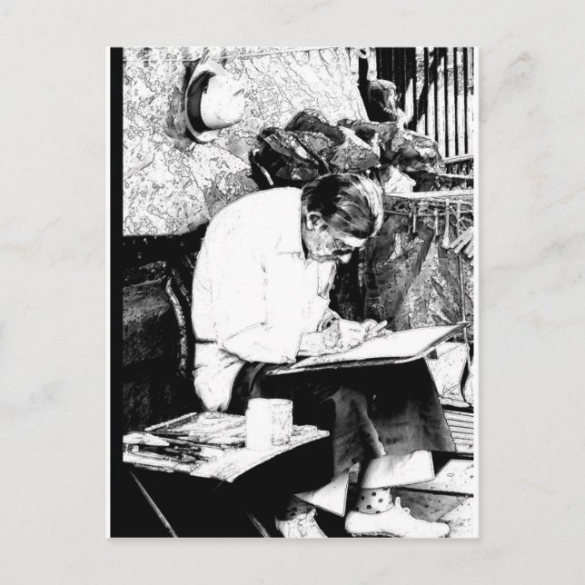 Cartão Postal Old Man Nawlins (Frente)