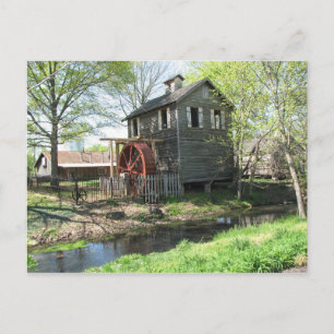 Cartão Postal Old Mill and Creek