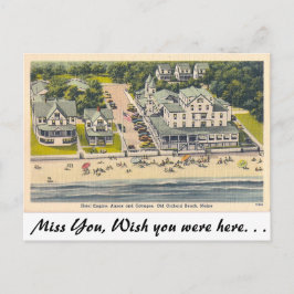 Cartão Postal Old Orchard Beach, Maine