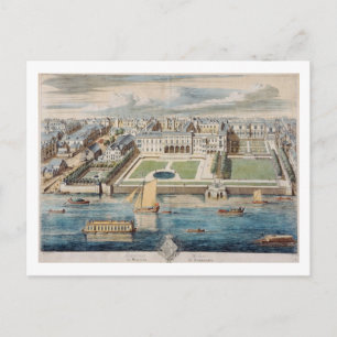 Cartão Postal Old Somerset House na cadeia, gravada por Jean