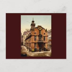 Cartão Postal Old State House Boston Massachusetts