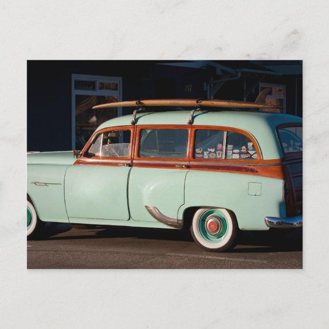 Cartão Postal Old Woody Pontiac (Frente)