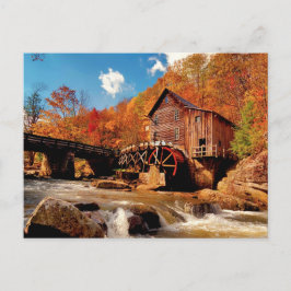 Cartão Postal Olde Mill no outono