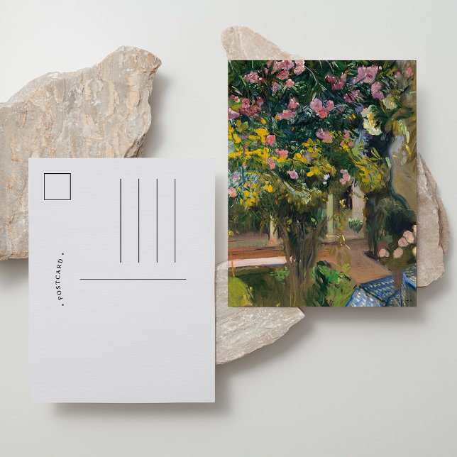 Cartão Postal Oleanders | Joaquín Sorolla (Criador carregado)