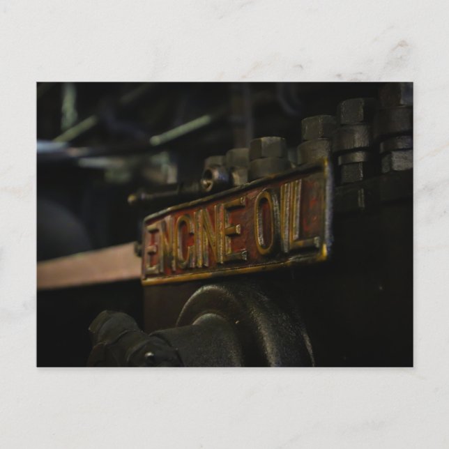 Cartão Postal óleo (Frente)