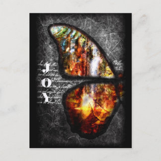 Cartão Postal Óleo de alegria