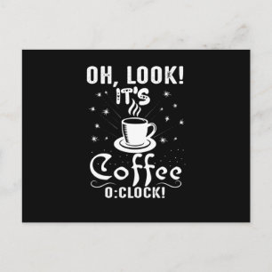 Cartão Postal Olha, é o café O Clock
