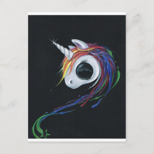 Cartão Postal Olha! Uma mula feia de um cavalo!
