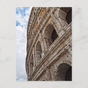 Cartão Postal Olhando para o Cartaz Colosseo Romano