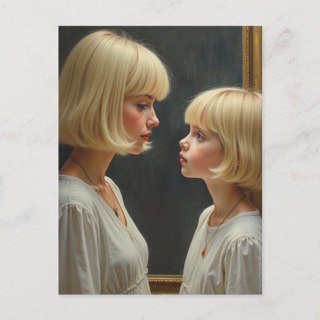 Cartão Postal Olhando para você (Frente)