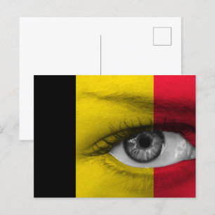 Cartão Postal Olho da Bélgica