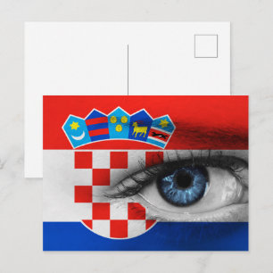 Cartão Postal Olho da Croácia