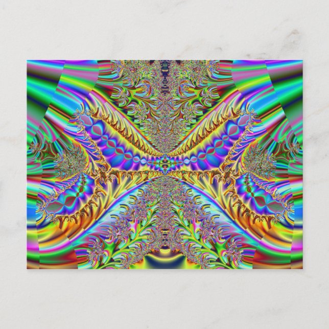 Cartão Postal Olho de Cor (Frente)