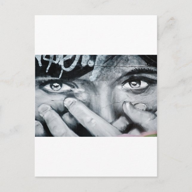 Cartão Postal Olho de Grafite (Frente)
