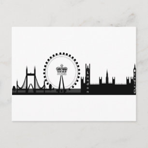 Cartão Postal Olho de Londres