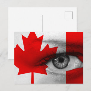 Cartão Postal Olho do Canadá
