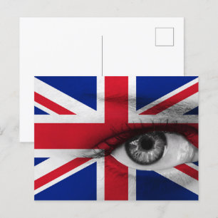 Cartão Postal Olho do Reino Unido