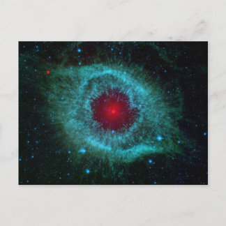 Cartão Postal Olho empoeirado da Nebulosa Helix por Telescópio S